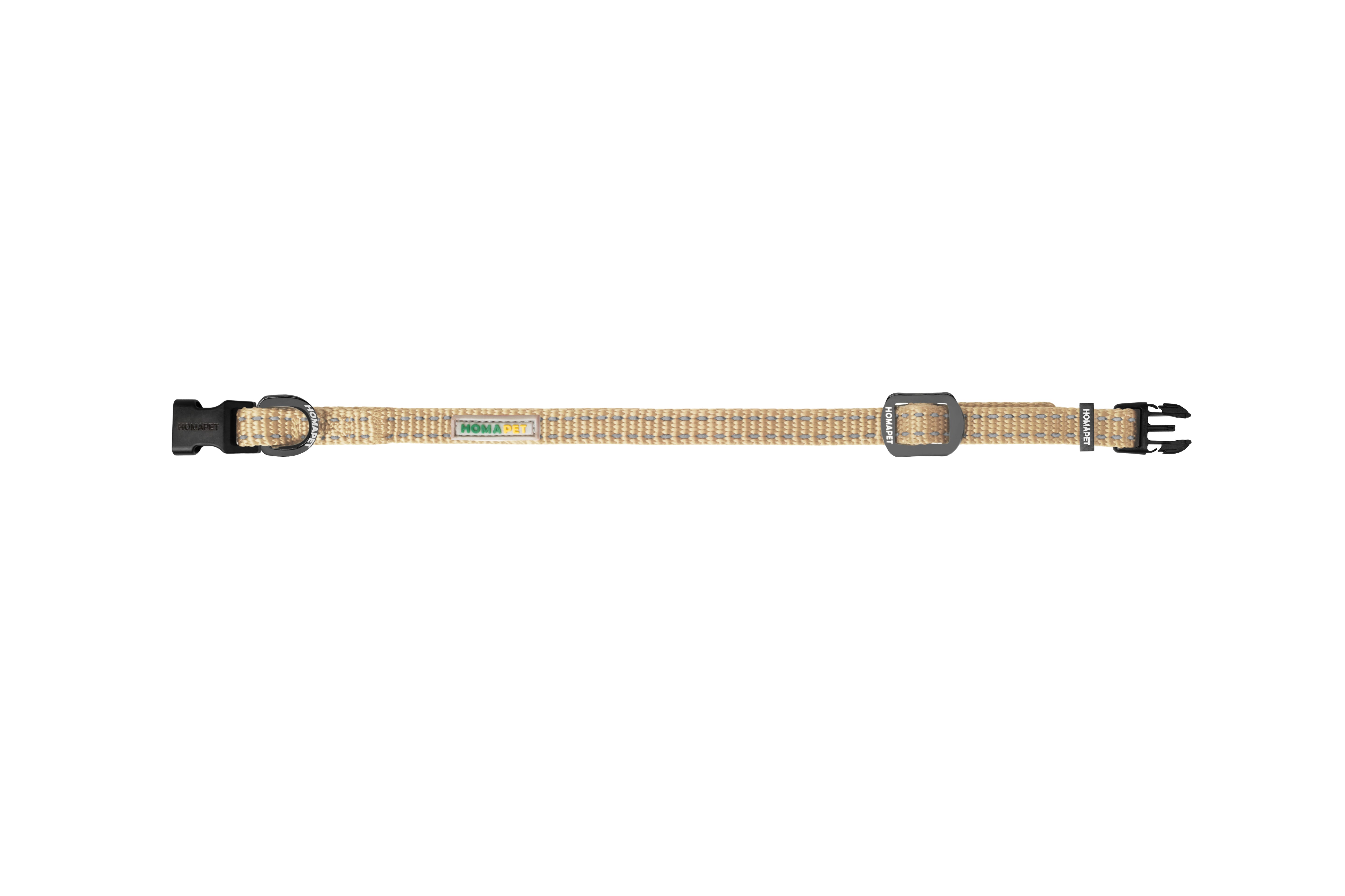 Ivory Nylon Dog Collar