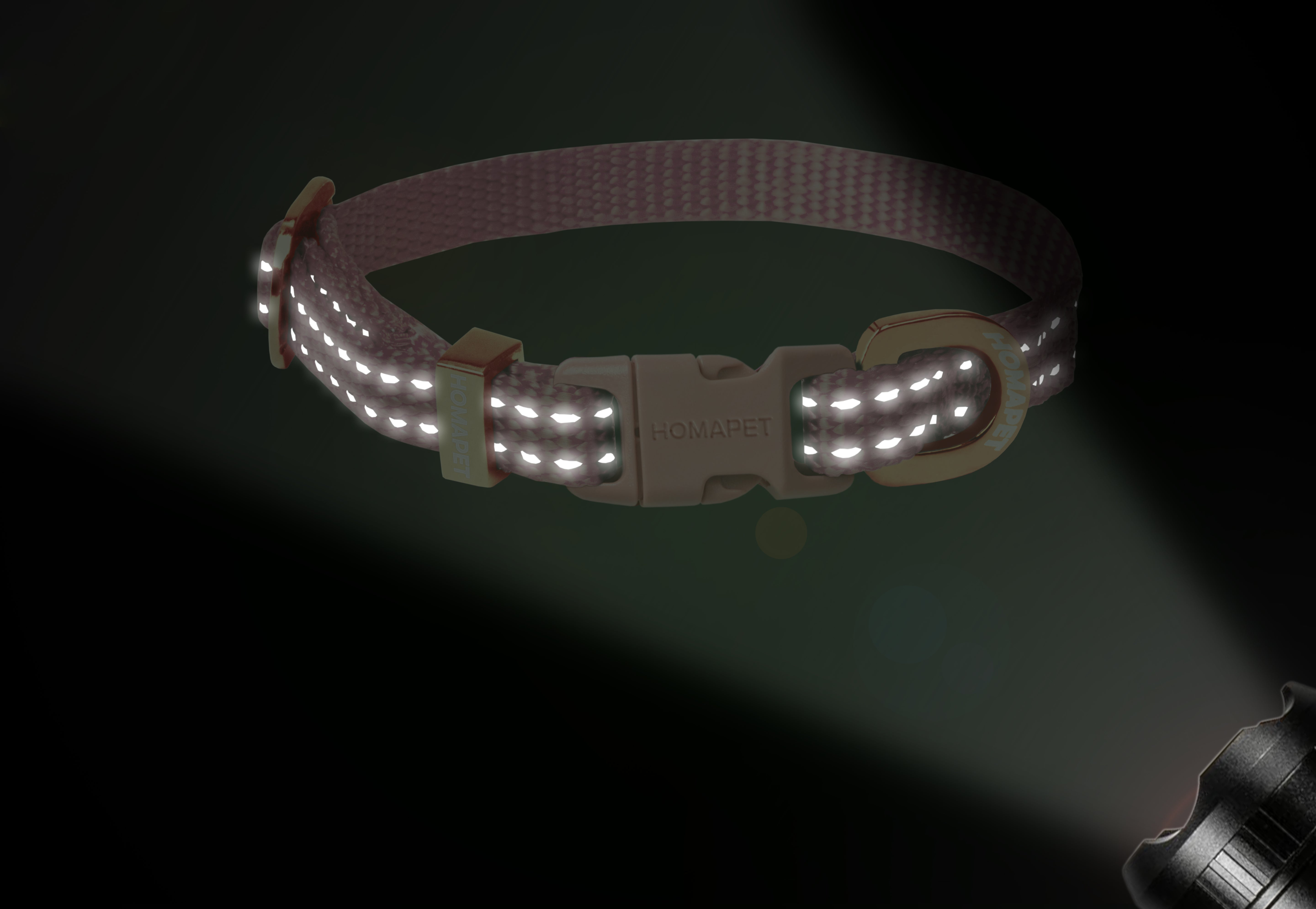 Lilac Sachet Nylon Dog Collar
