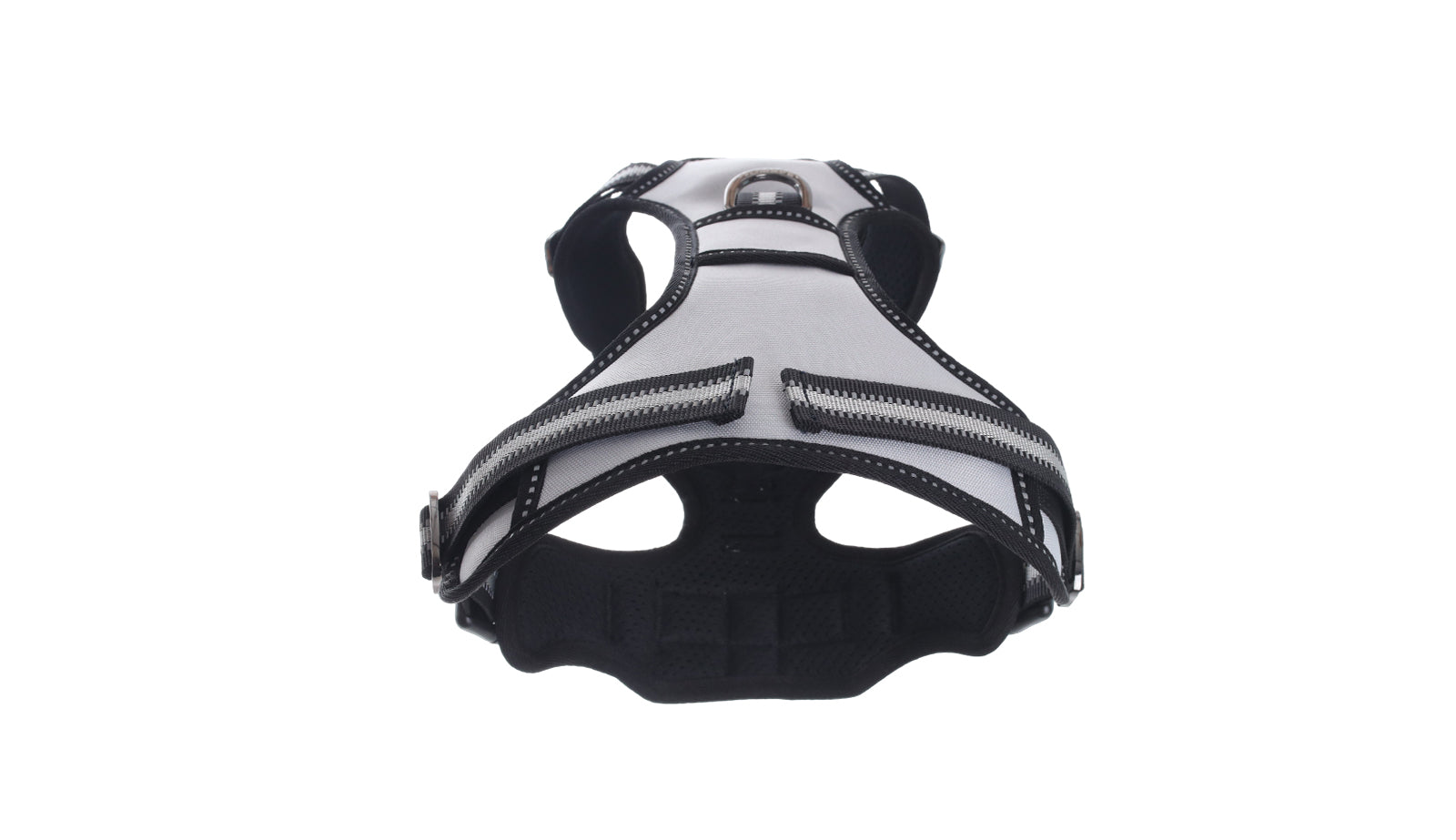 Light Grey No Pull Dog Harness