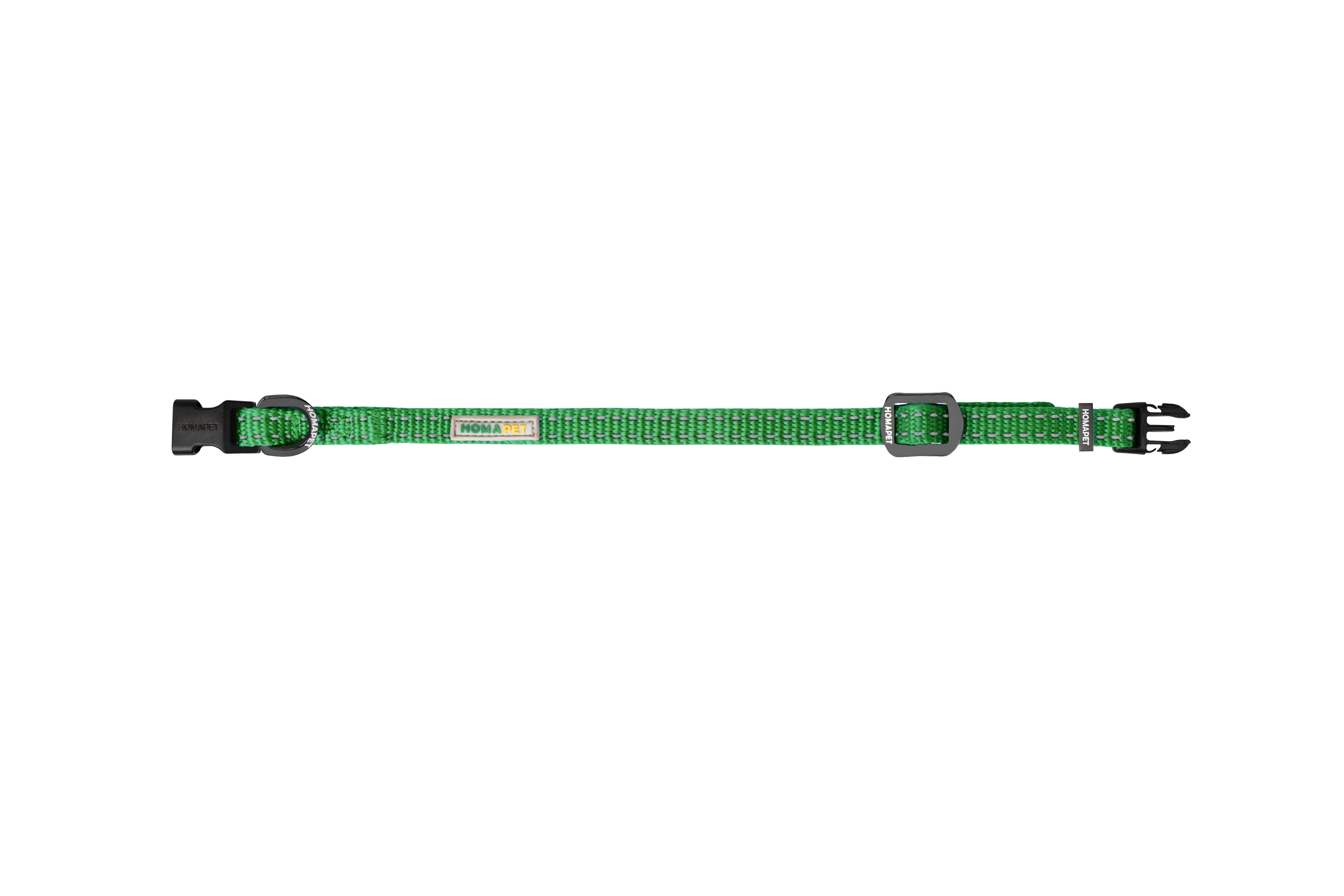 Poly Green Nylon Dog Collar