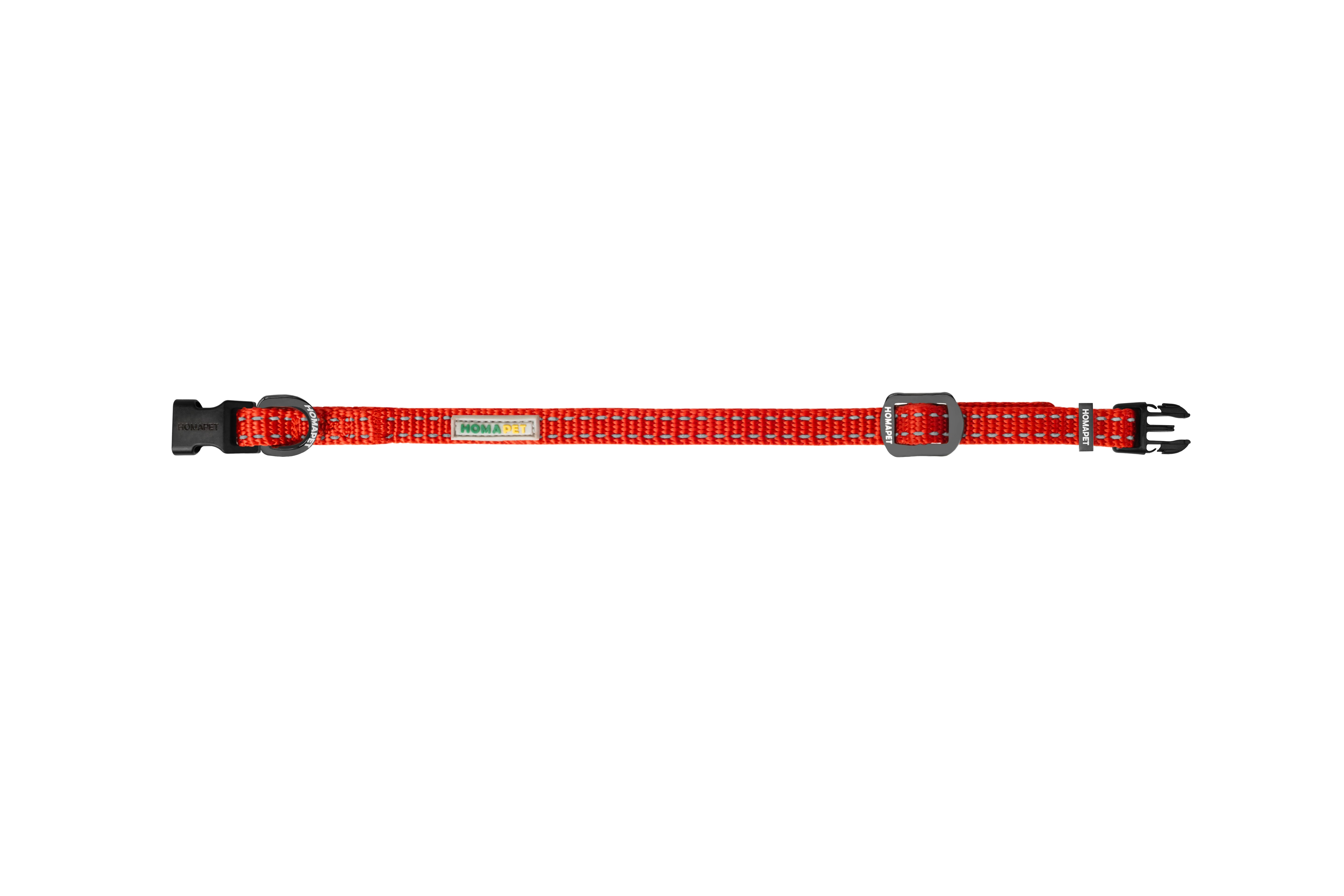 Red Nylon Dog Collar
