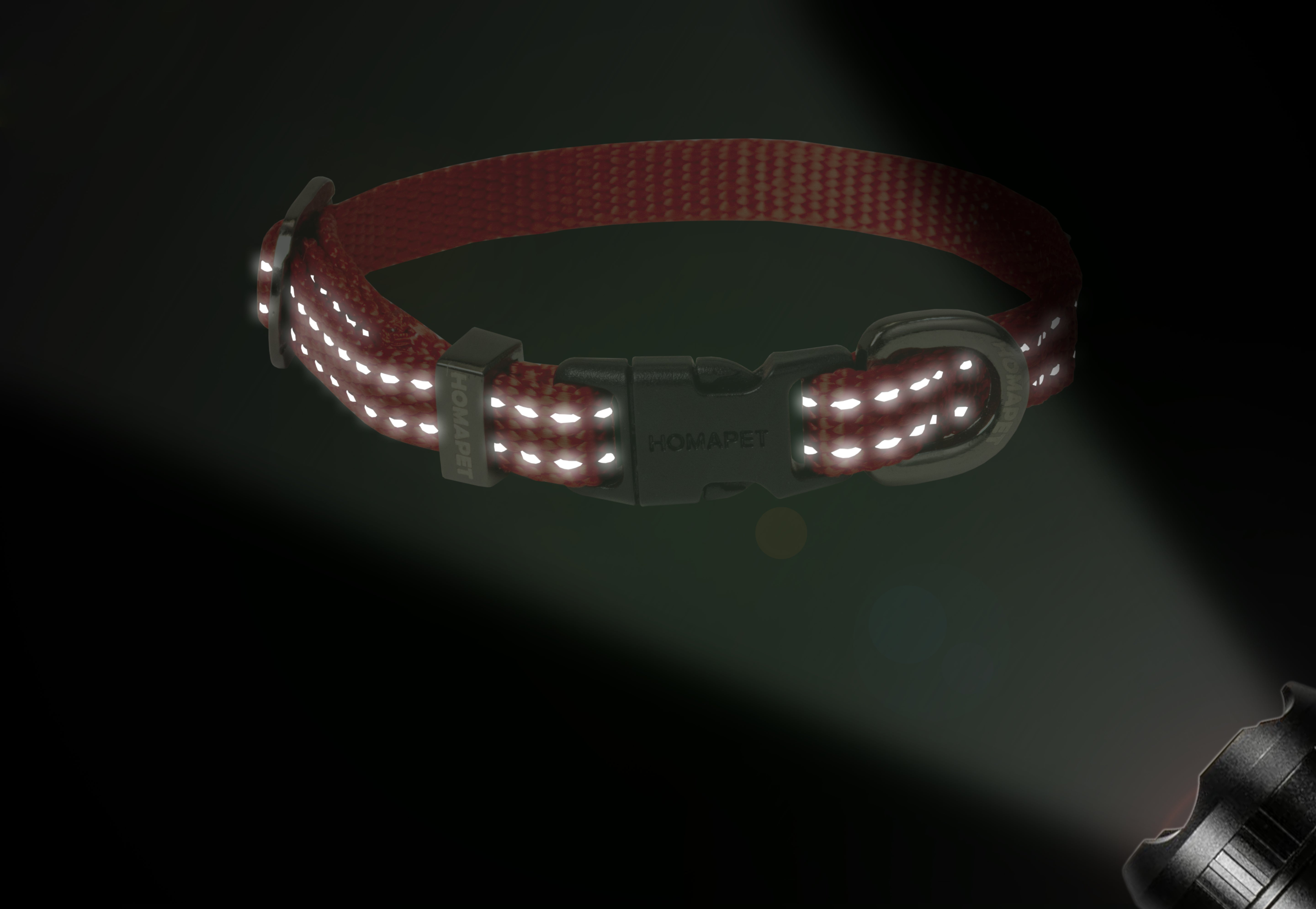 Red Nylon Dog Collar