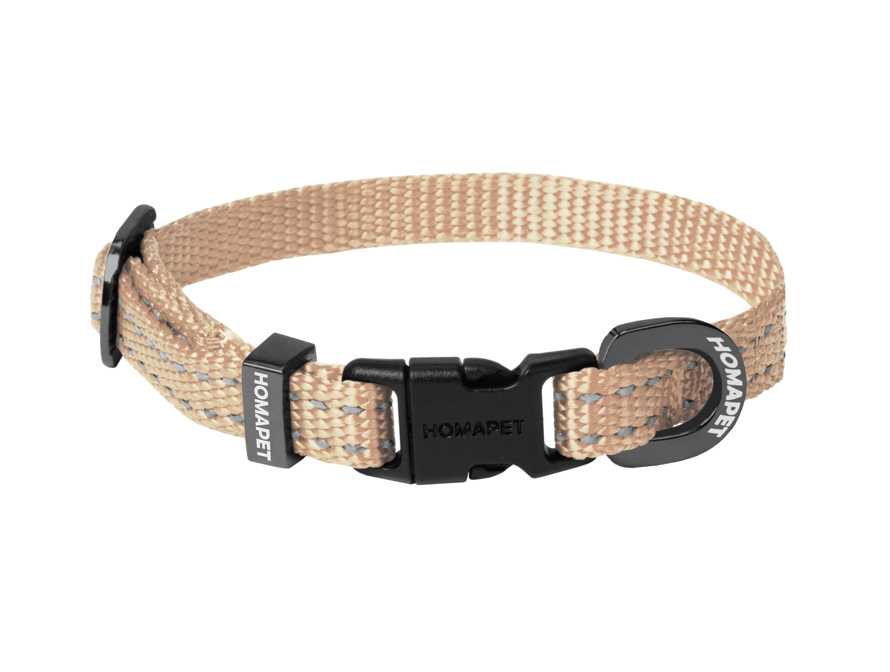 Ivory Nylon Dog Collar