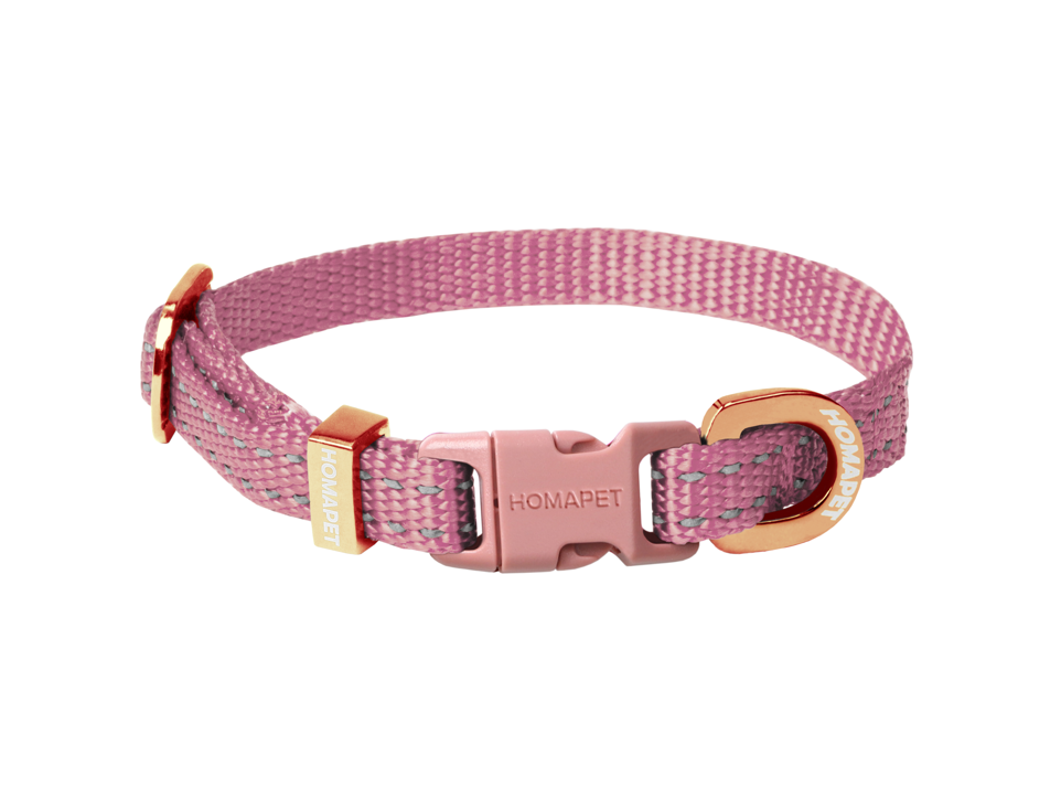 Lilac Sachet Nylon Dog Collar