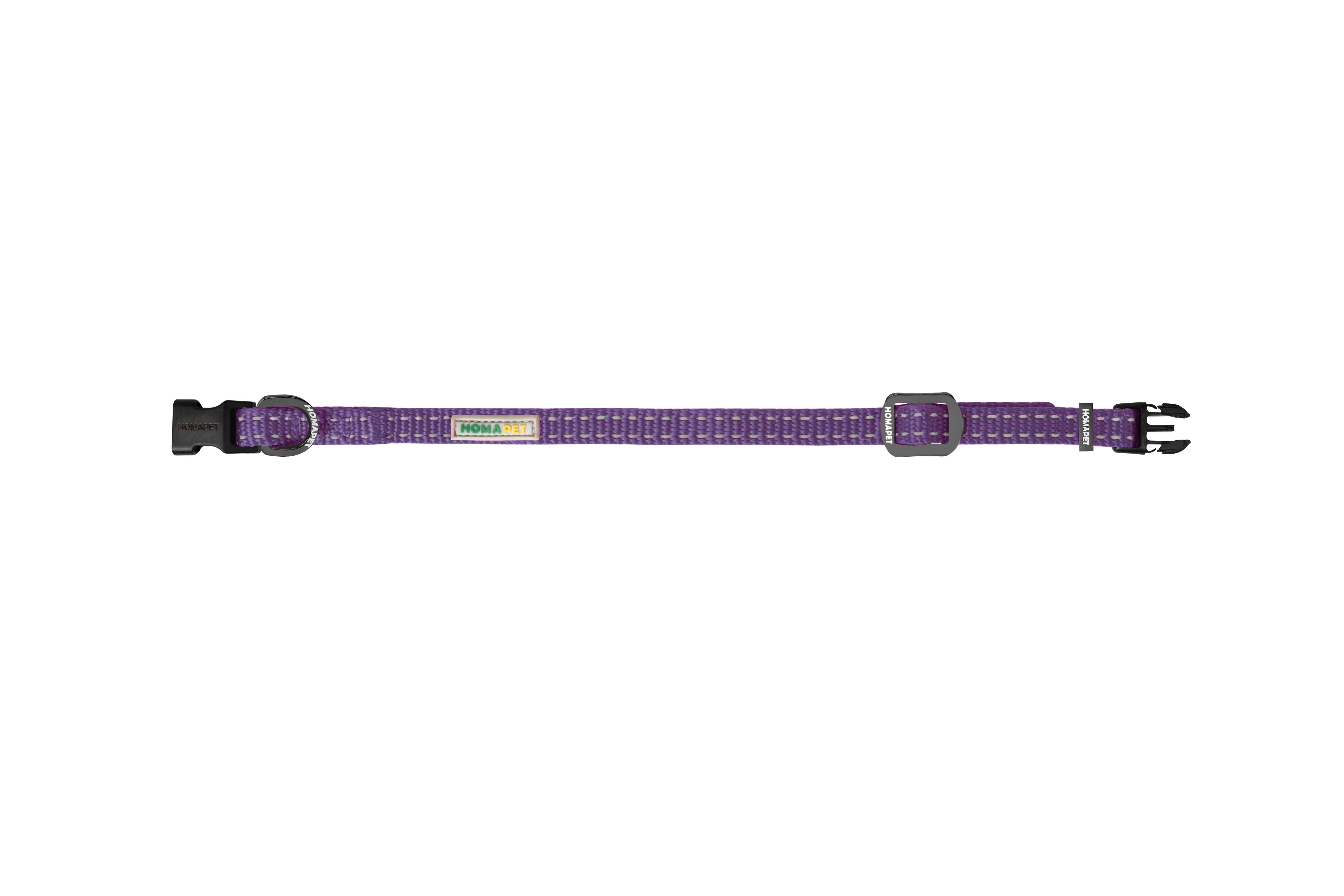 Violet Nylon Dog Collar